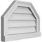 Ekena Millwork Octagonal Top Surface Mount PVC Gable Vent w/ 2"W x 2"P Brickmould Sill Frame, 20"W x 14"H GVPOT20X1403SN - alternate 5